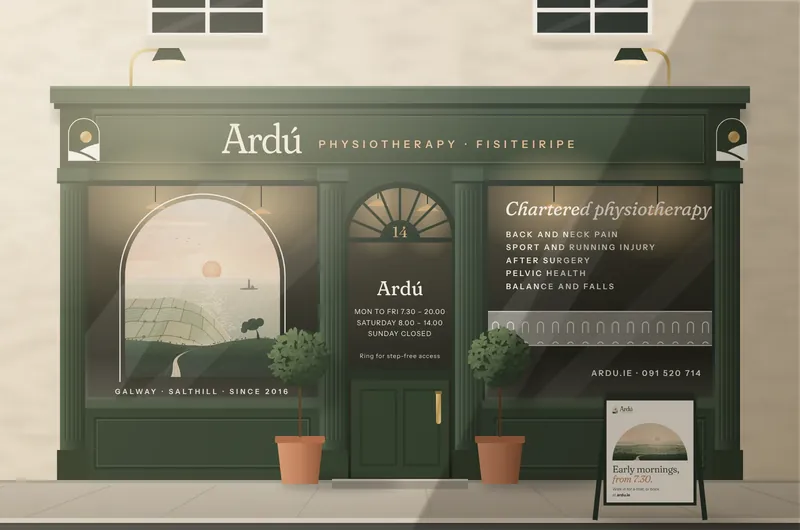 Ardú Physiotherapy: Shopfront