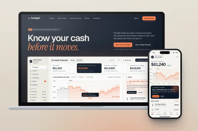 Forelight: Website